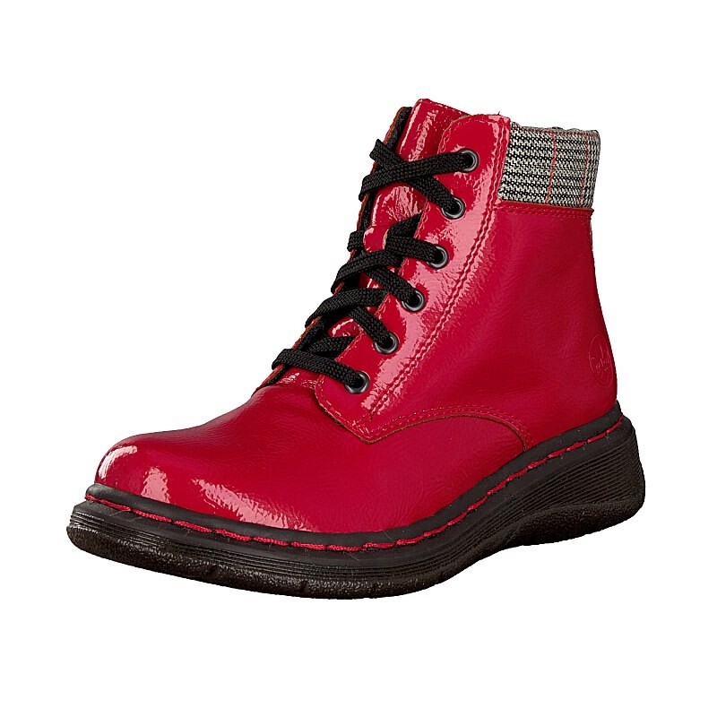 Botas Rieker Y3212-33 Para Mulher - Vermelhas